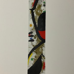 Joan Mirò - Oiseaux - cm 52x37, lithograph 1987 limited edition, with certificate