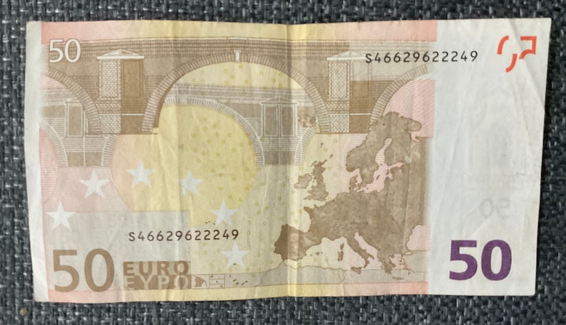 Rare billet de 50 euros de 2002 | Etsy