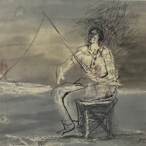 Henry Moore - limited edition lithograph from 1983, cm 52x37, with certificate