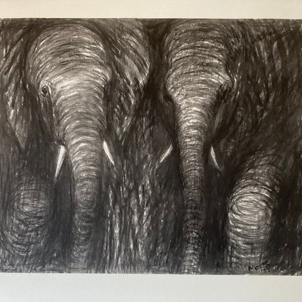 Henry Moore - Forest elephants - cm 52x37 limited edition