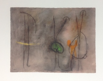 Joan Mirò - Three Women - cm 52x37, limited edition lithograph, with certificate
