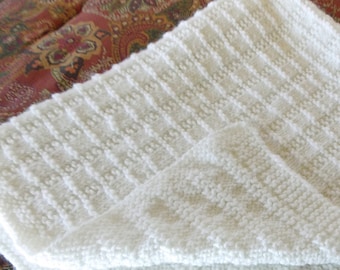 knitting pattern for baby blanket pdf