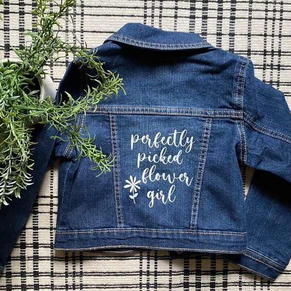 Flower Girl Jacket Etsy