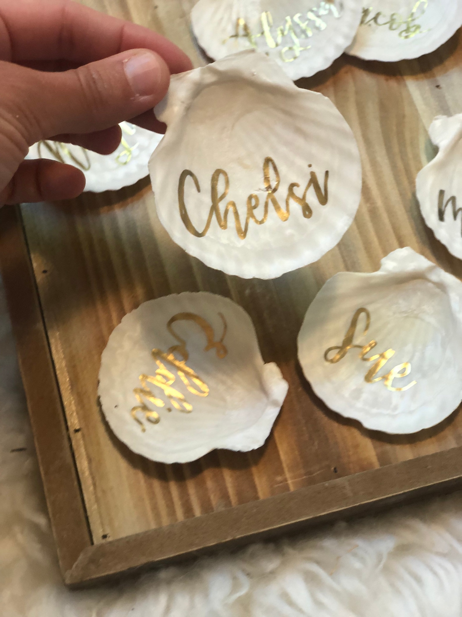 Wedding Personalized Table Name Plates Place Cards Decor Etsy