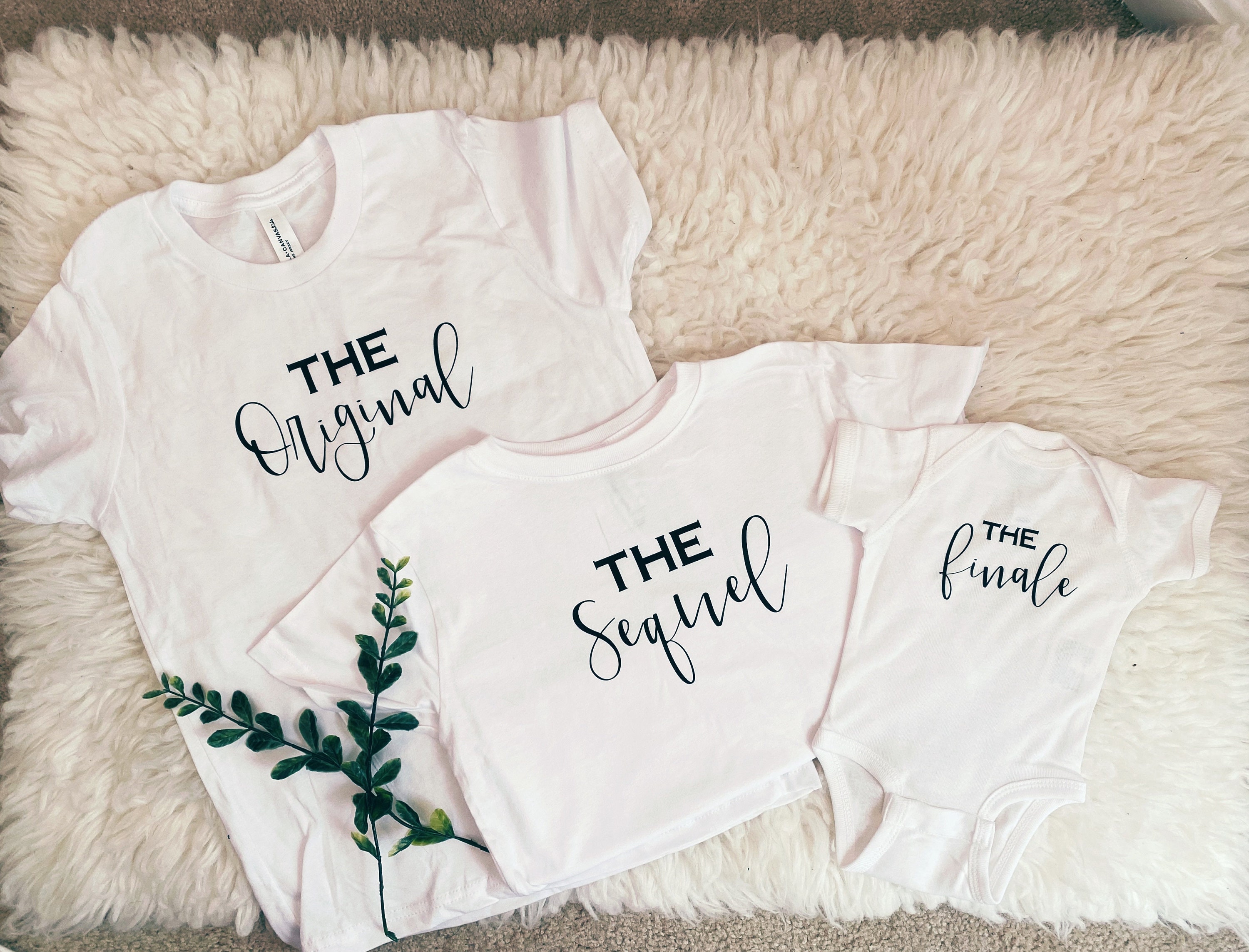 the original and the sequel shirts