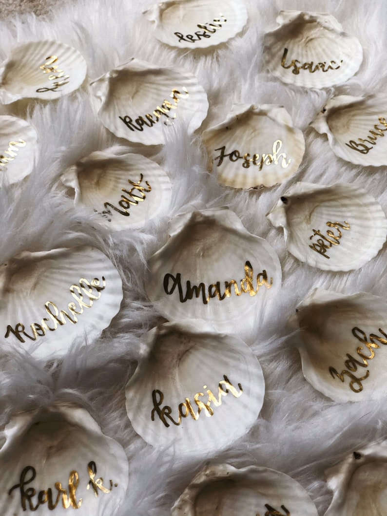 Wedding Personalized Table Name Plates Place Cards Decor Etsy