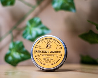 Amber Parfüm Exotic Scented Solid Parfüm und Deodorant