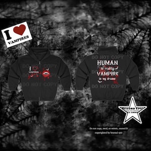 Vampire Zip-Up Hoodie