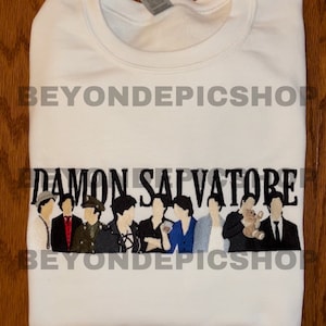 Damon Salvatore Eras Embroidered Sweatshirt
