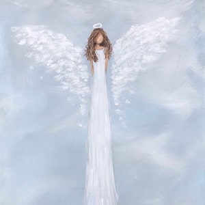 Angel Print of original angel artwork