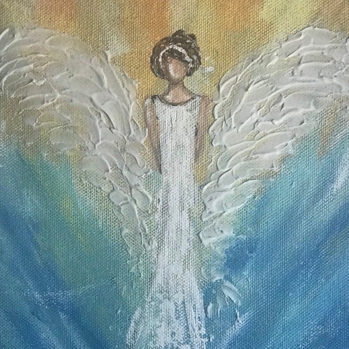 Angel Print From Original Artwork - Etsy