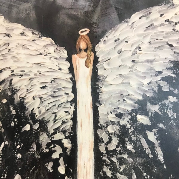 Angel Greeting Card made from original artwork