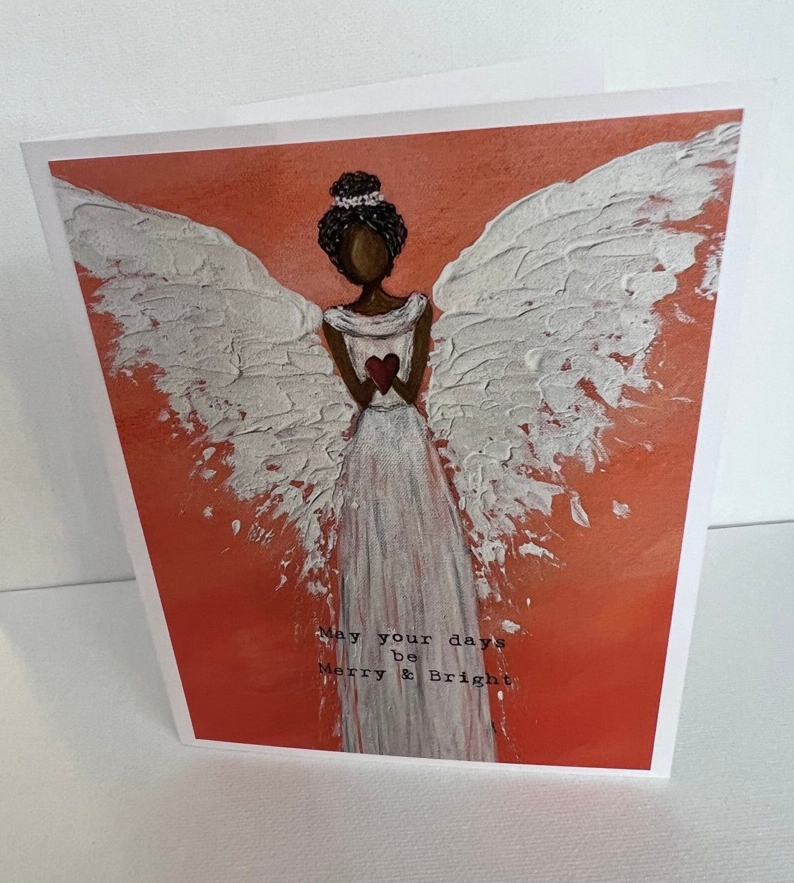 African american angel christmas ornaments