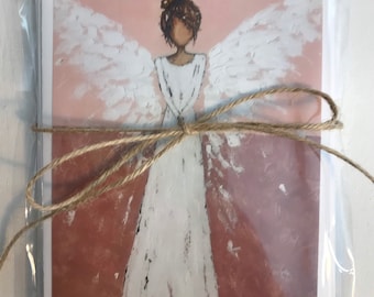 Set of Angel Photo Greeting Cards