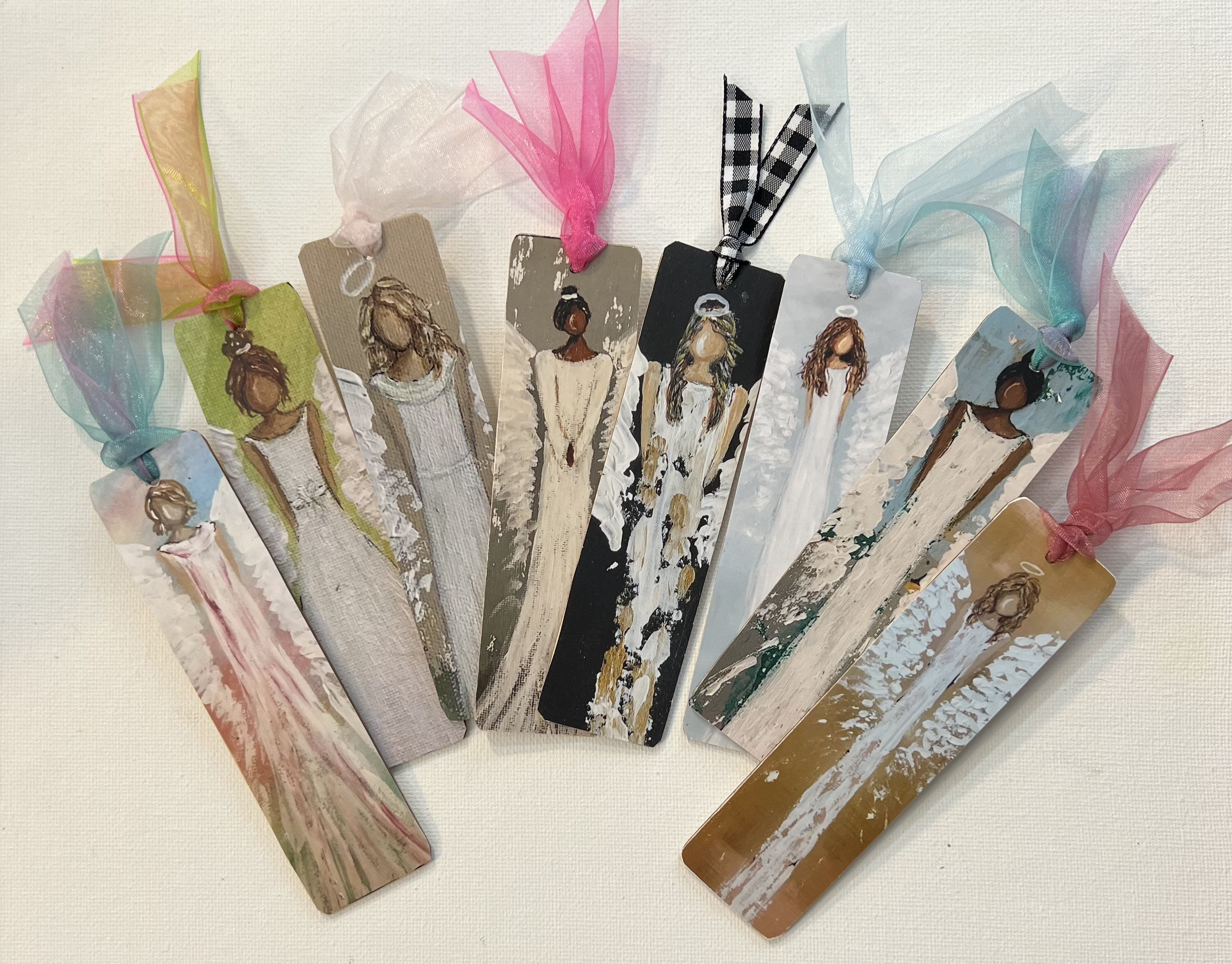 Angel Bookmarks - Set of 4 - Etsy