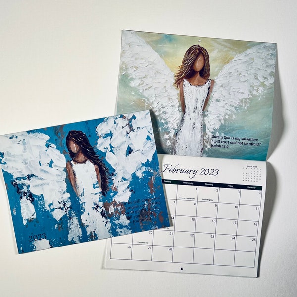 2024 Angel Calendar Etsy