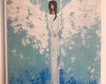 Angel Greeting Card made from original artwork