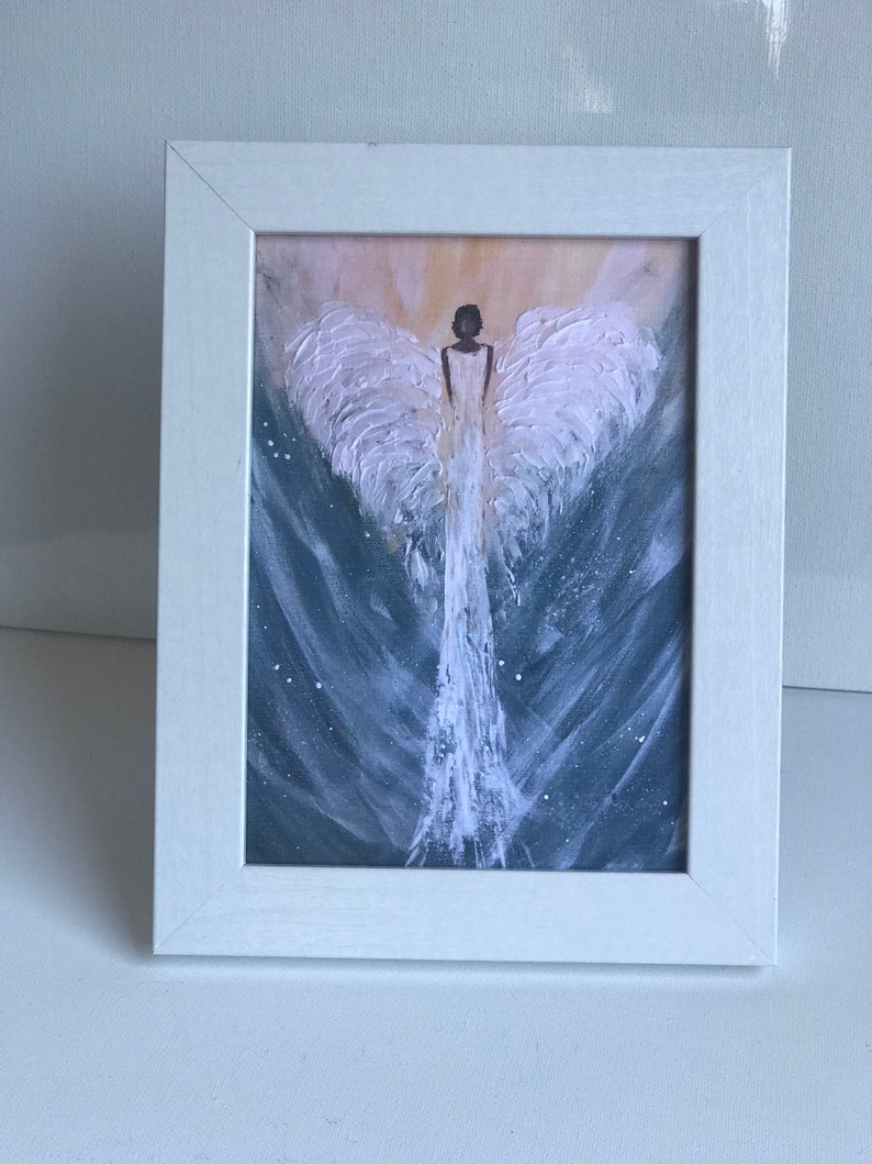 African American Angel Greeting Card