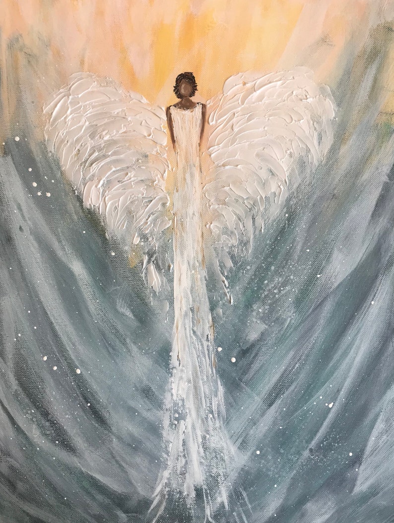 African American Angel Greeting Card