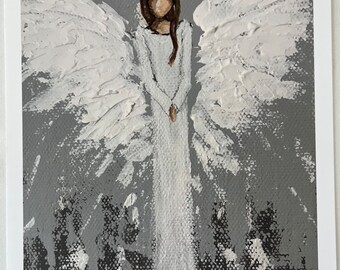 Angel Print of original angel artwork