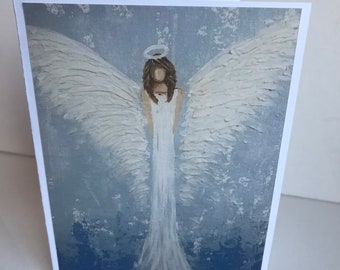 Angel Greeting Card made from original artwork