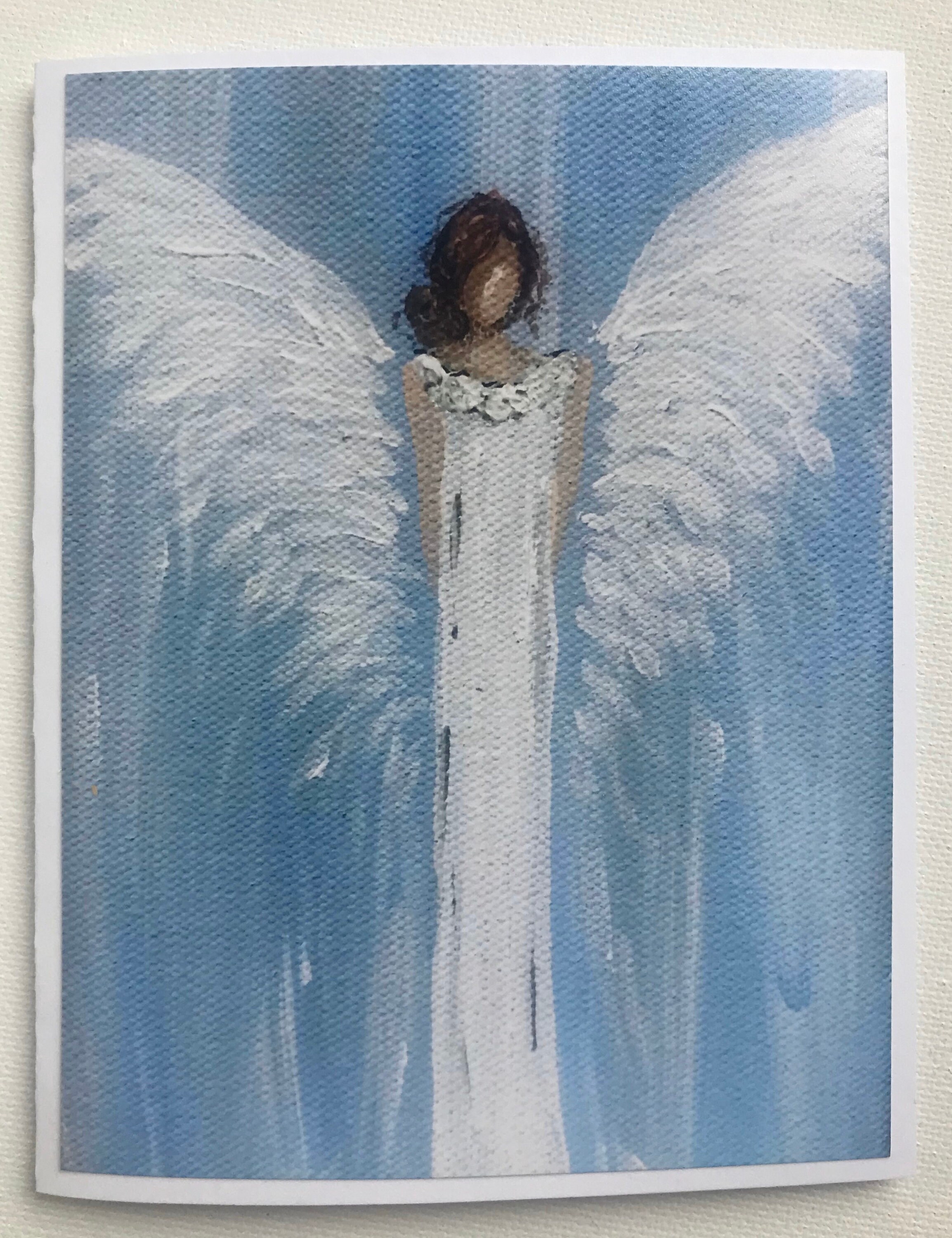 Set of Angel Greeting Cards Includes 4 Various Angel Artwork - Etsy