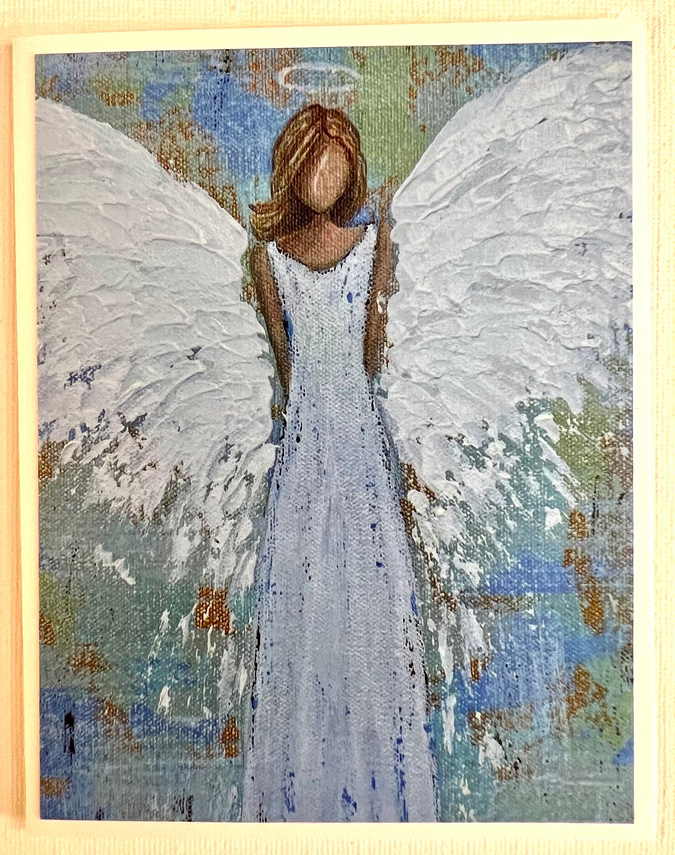 Set of Angel Photo Greeting Cards - Etsy