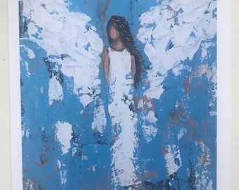 Angel Poster Print of original artwork