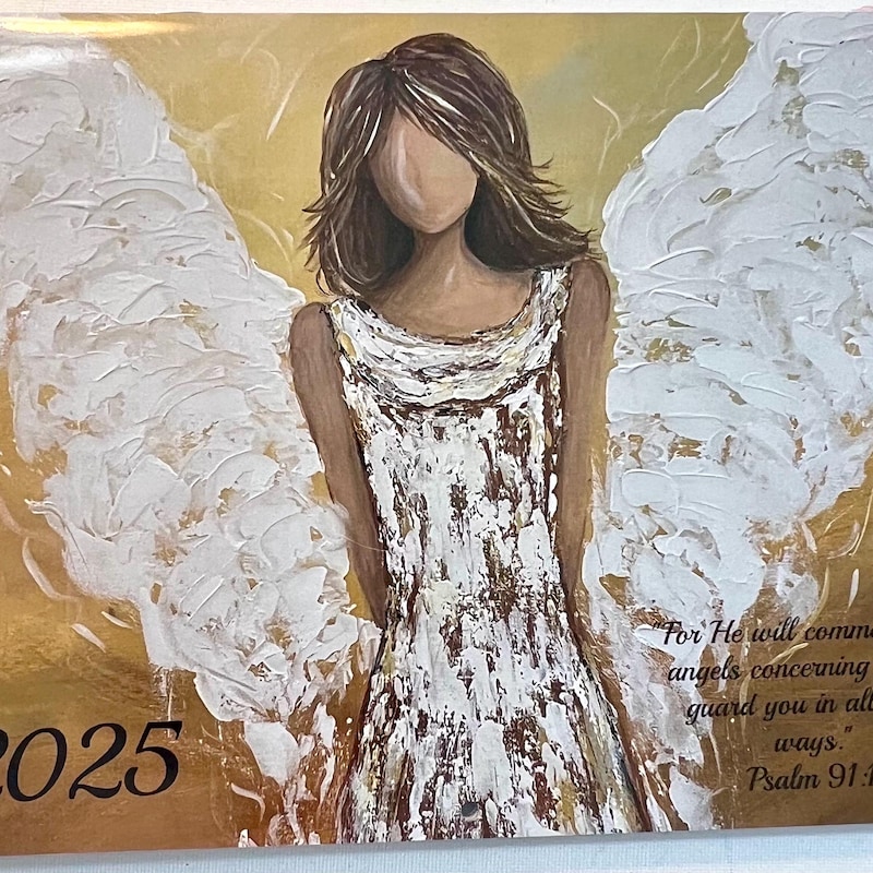 2025 Angel Calendar Etsy