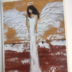 Angel Greeting Card made from original artwork