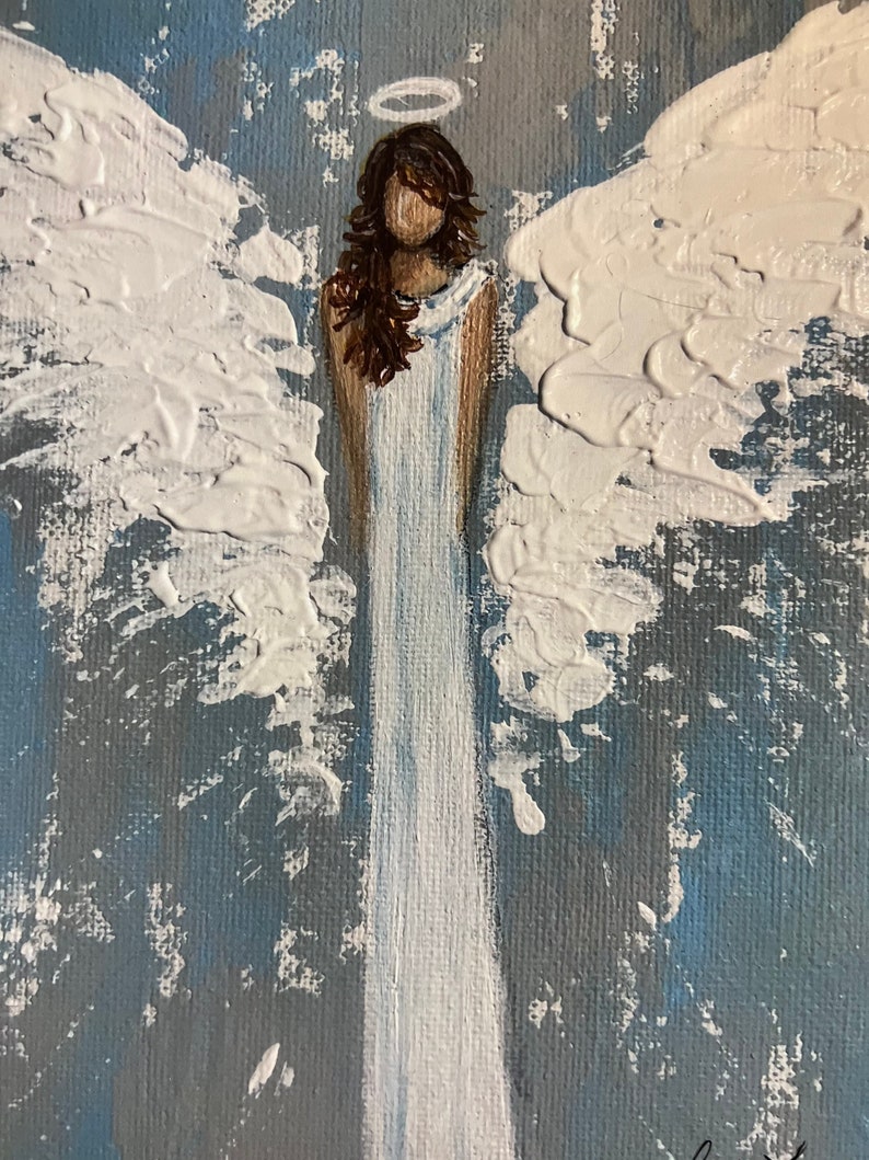 Angel Print of Original Angel Artwork Etsy