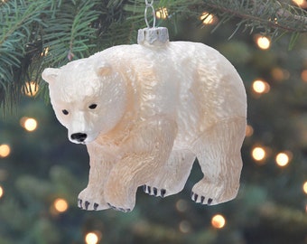 Spirit Bear Christmas Ornament | Vancouver Christmas Ornament | BC Christmas Ornament | British Columbia