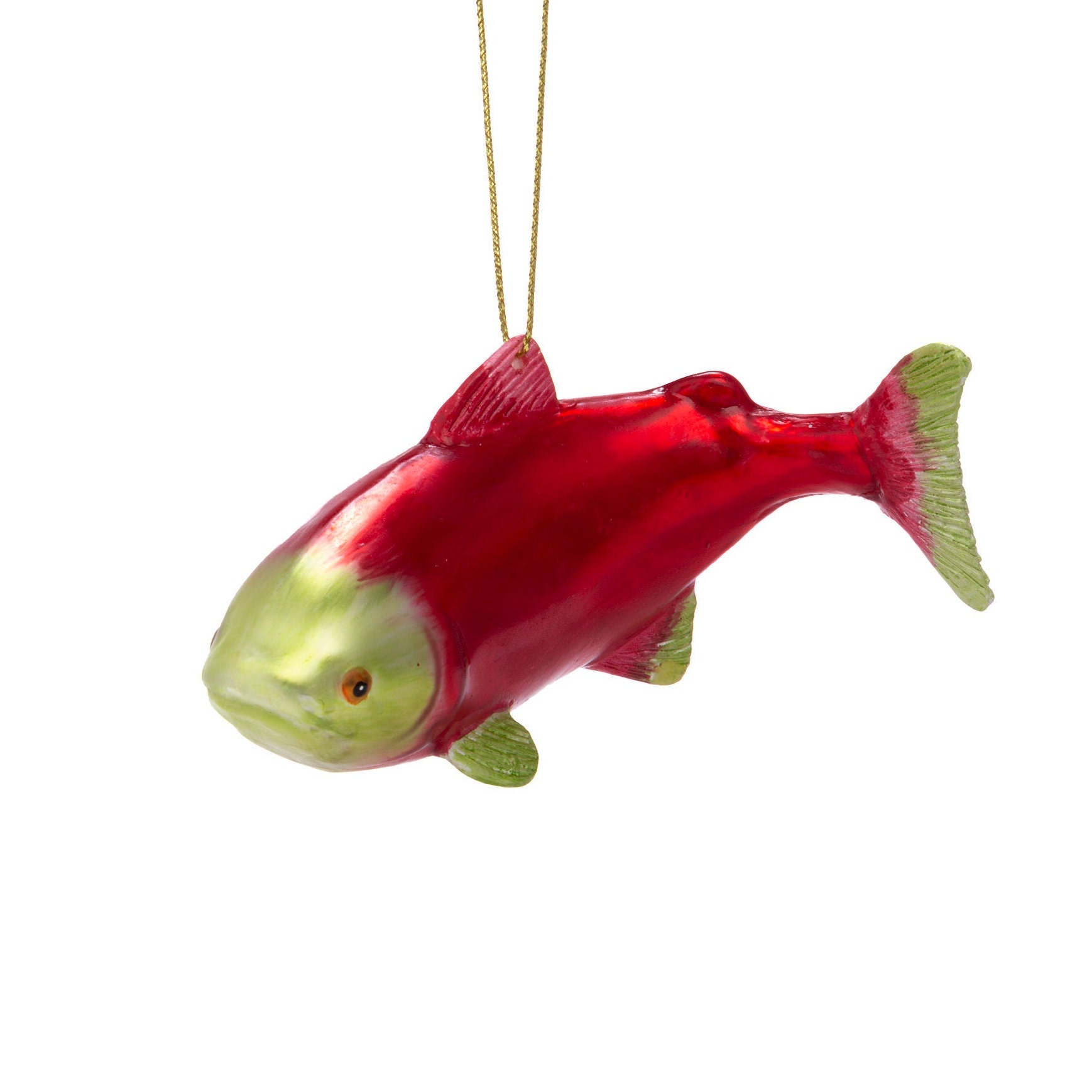 Sockeye Salmon Christmas Ornament Pacific Salmon Ornament Etsy Canada