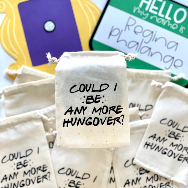 Friends bachelorette party favor-friends hangover kit-hangover kit bag-friends bachelorette theme-hangover recovery kit-friends hangover bag