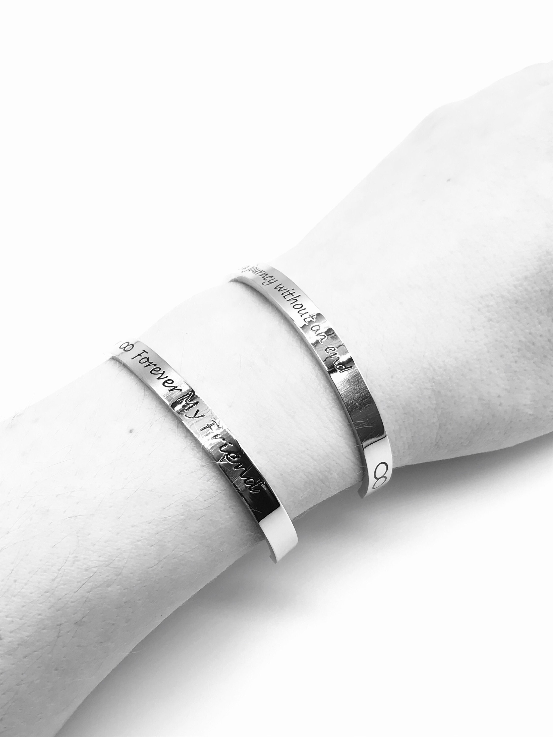 ONEFINITY Braccialetto in argento Sterling con simbolo dell