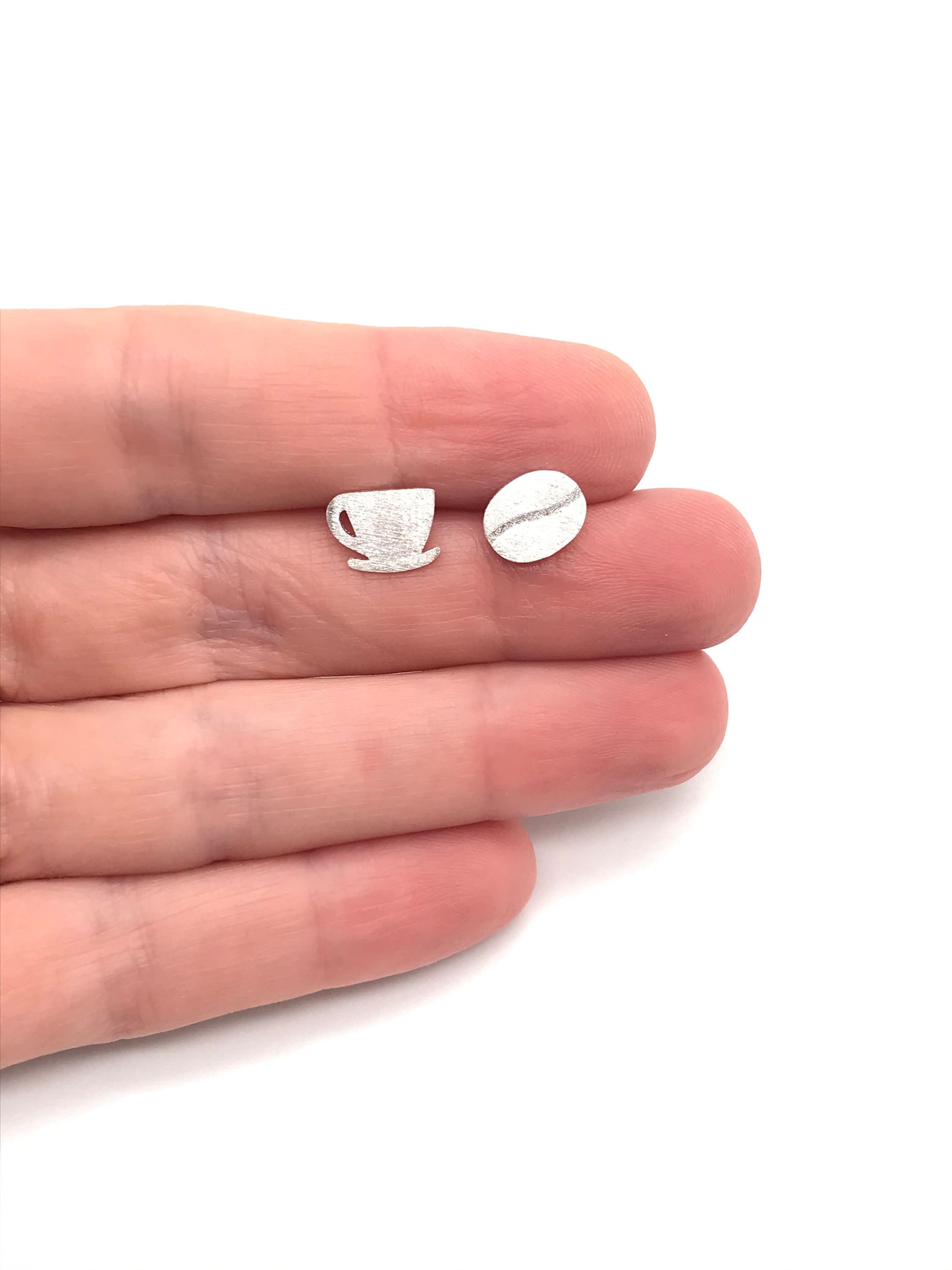 Juego De 3 Pares De Aretes De Café, Divertidos Aretes Colgantes Para Mujeres Y Niñas, Bonitos Aretes De Grano De Café, Resina, No Es Una Piedra Preciosa