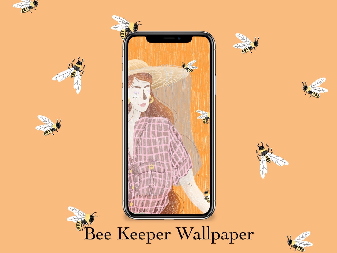 Bee Keeper Phone Wallpaper Iphone Background 4 Iphone - Etsy