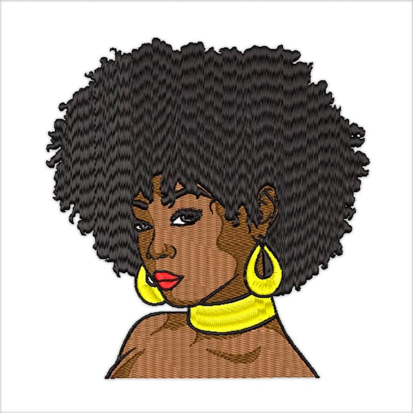 Afro Lady Graduate Digital Embroidey Scheme Embroidered Patch African American patches Black Girl magic Embroidered Patch iron sew on BP2450