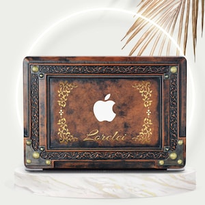 Custodia protettiva rigida Retro Book New Pro M2 M1 per Mac, stile vintage, per MacBook Air 11/13 Pro 13/14/15/16 pollici 2008-2023, nuova custodia BP2544