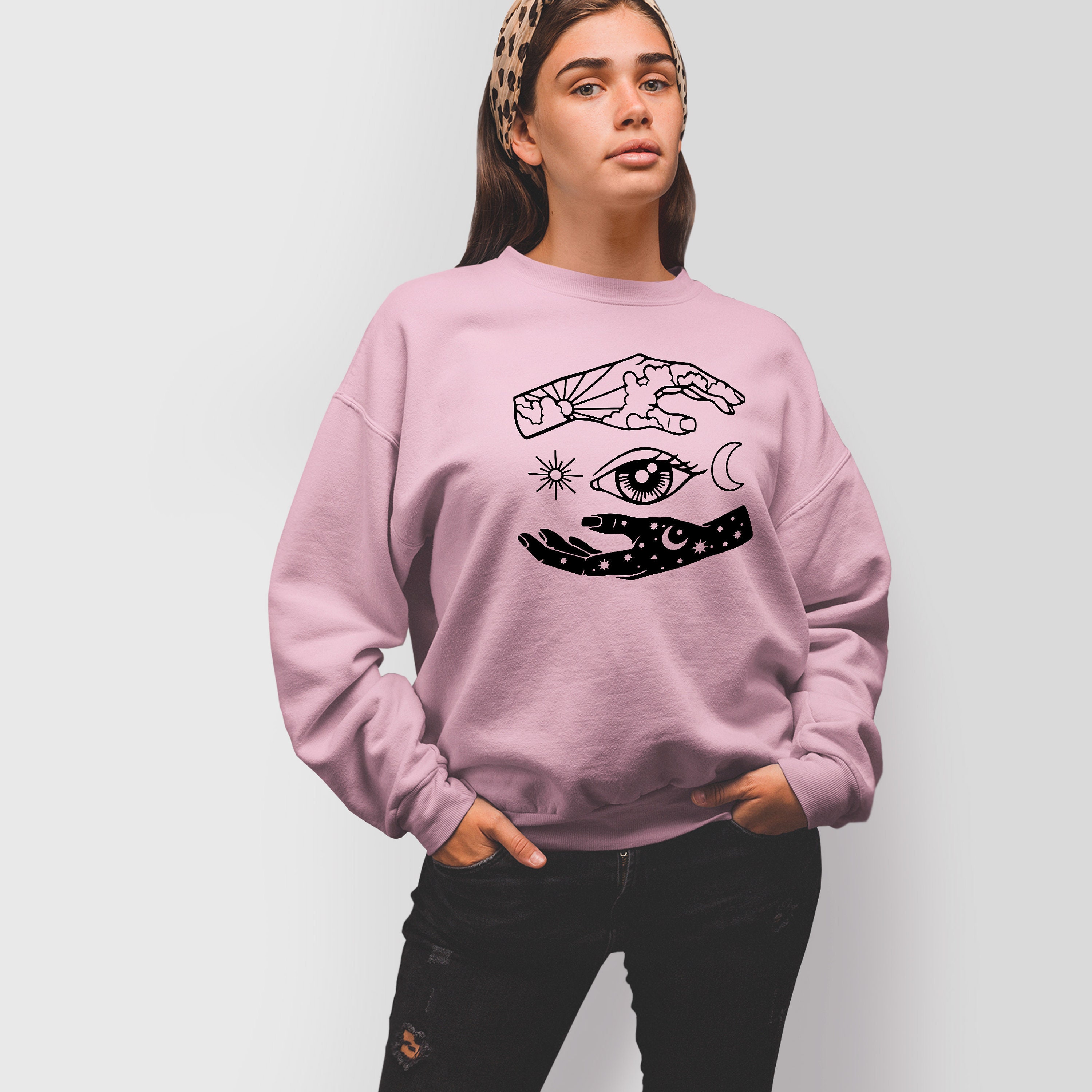 sun moon sweater