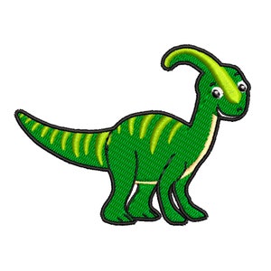 Dinosaur Patch - Digital Embroidery Scheme - Iron On Patch - Dino Patch Tiny Patch - Dinosaur Applique - Button Patches - Small Patch