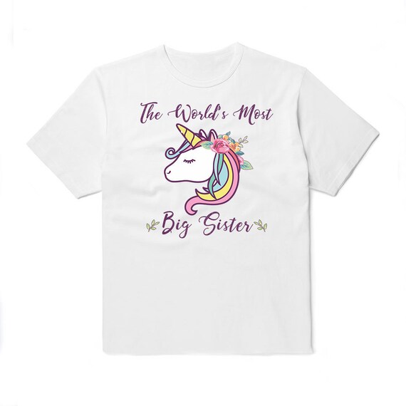 Download Big Sister Shirt Unicorn Shirt Unicorn T Shirt Unicorn Tshirt Etsy