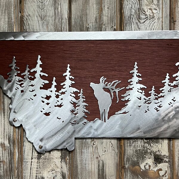 Wildlife Metal Art Etsy