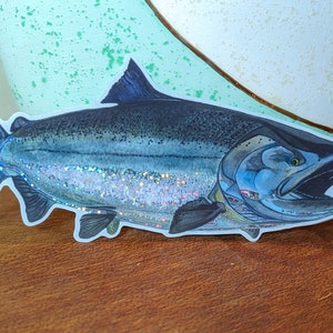 Chinook Salmon Sticker