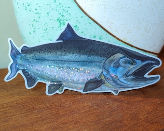 Chinook Salmon Sticker