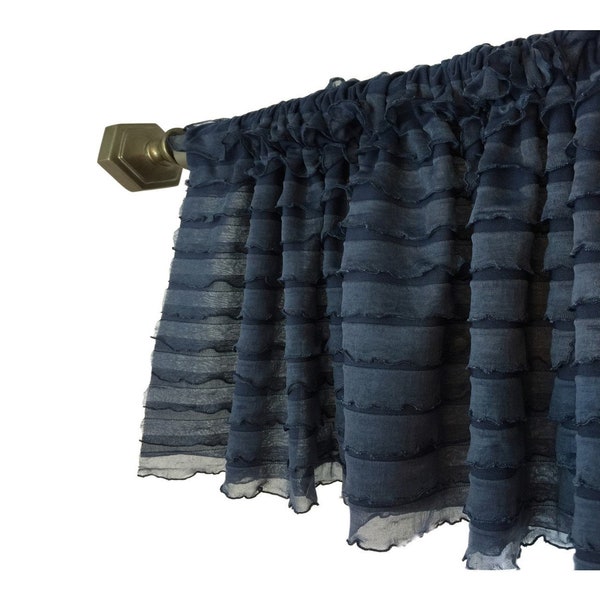 Ruffled Curtains - Etsy