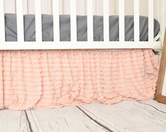 crochet crib skirt