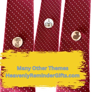 Christus Engraved Missionary Tie Tacks - Messiah Perfect Gift for Missionaries, Baptisms, Fathers Day | LDS Church of Jesus Christ