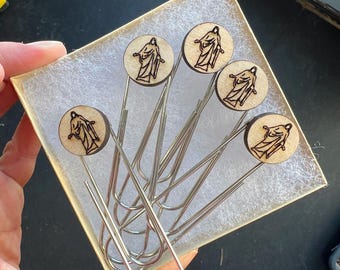 Christus Bookmark | Jesus Christ Paperclip Bulk | YW Birthday Gifts, Ministering, Missionary, LDS Relief Society, Mother's Day Christmas