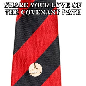 Christus Engraved Missionary Tie Tacks - Messiah Perfect Gift for Missionaries, Baptisms, Fathers Day | LDS Church of Jesus Christ